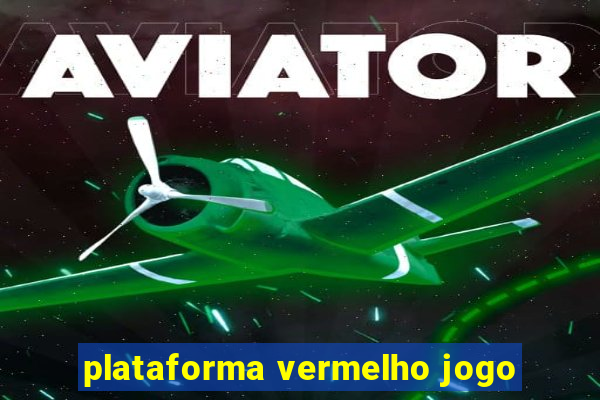 plataforma vermelho jogo